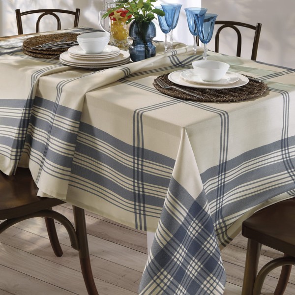 Toalha de Mesa Retangular Döhler Clean Luna D 6 Lugares