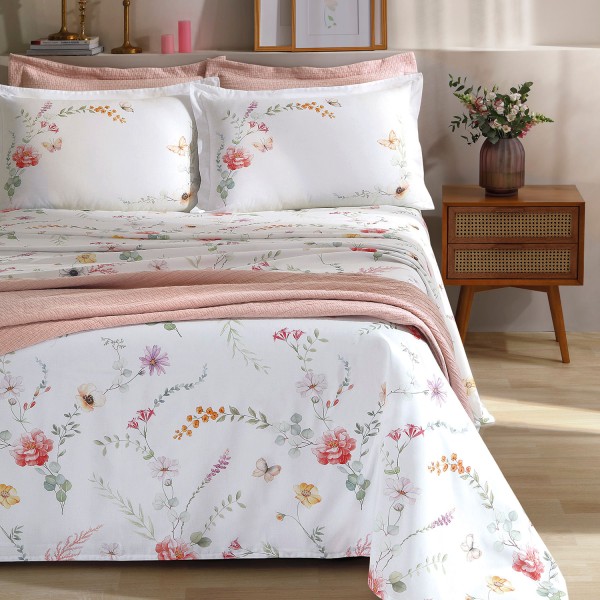 Encontraproduto.com.br - Jogo de Cama Solteiro Döhler Susi D