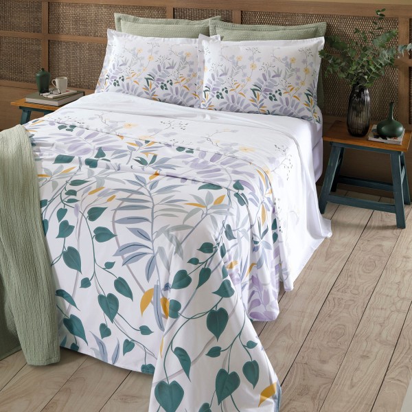 Encontraproduto.com.br - Jogo de Cama Solteiro Döhler Susana D
