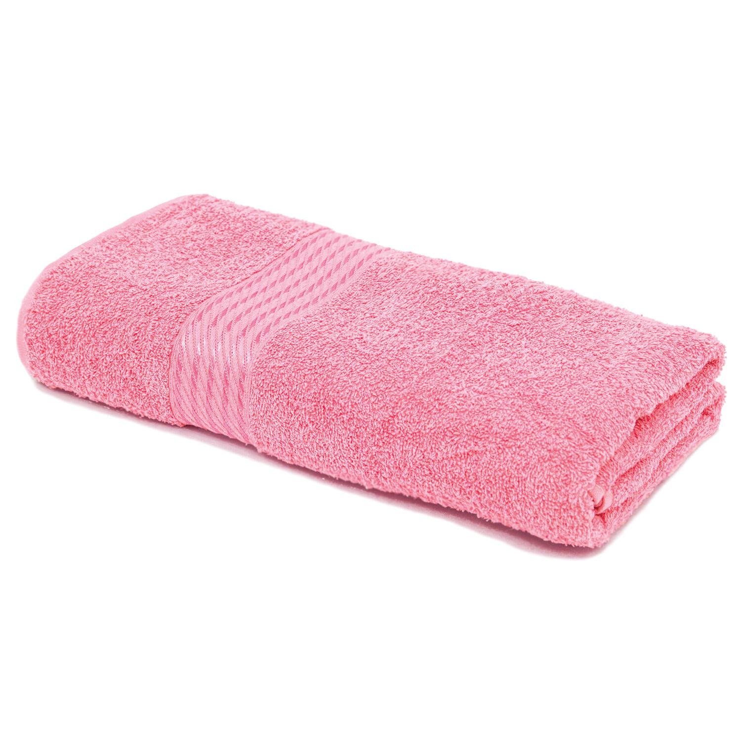 Encontraproduto.com.br - Toalha de Banho Döhler Felpudo Prisma Liso 70cm x 1,40m - Rosa