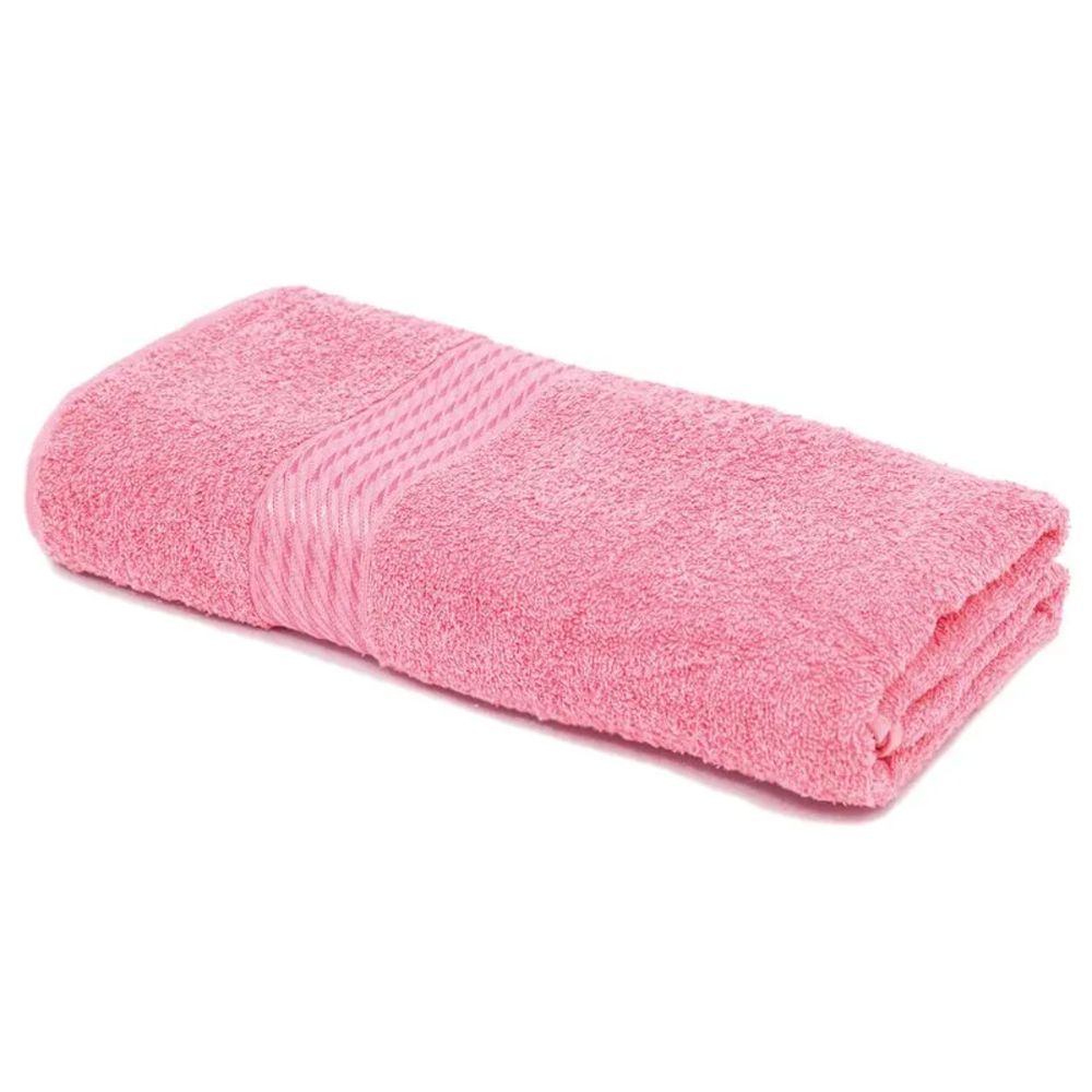 Encontraproduto.com.br - Toalha de Banho Döhler Felpudo Prisma Liso 70cm x 1,40m - Rosa