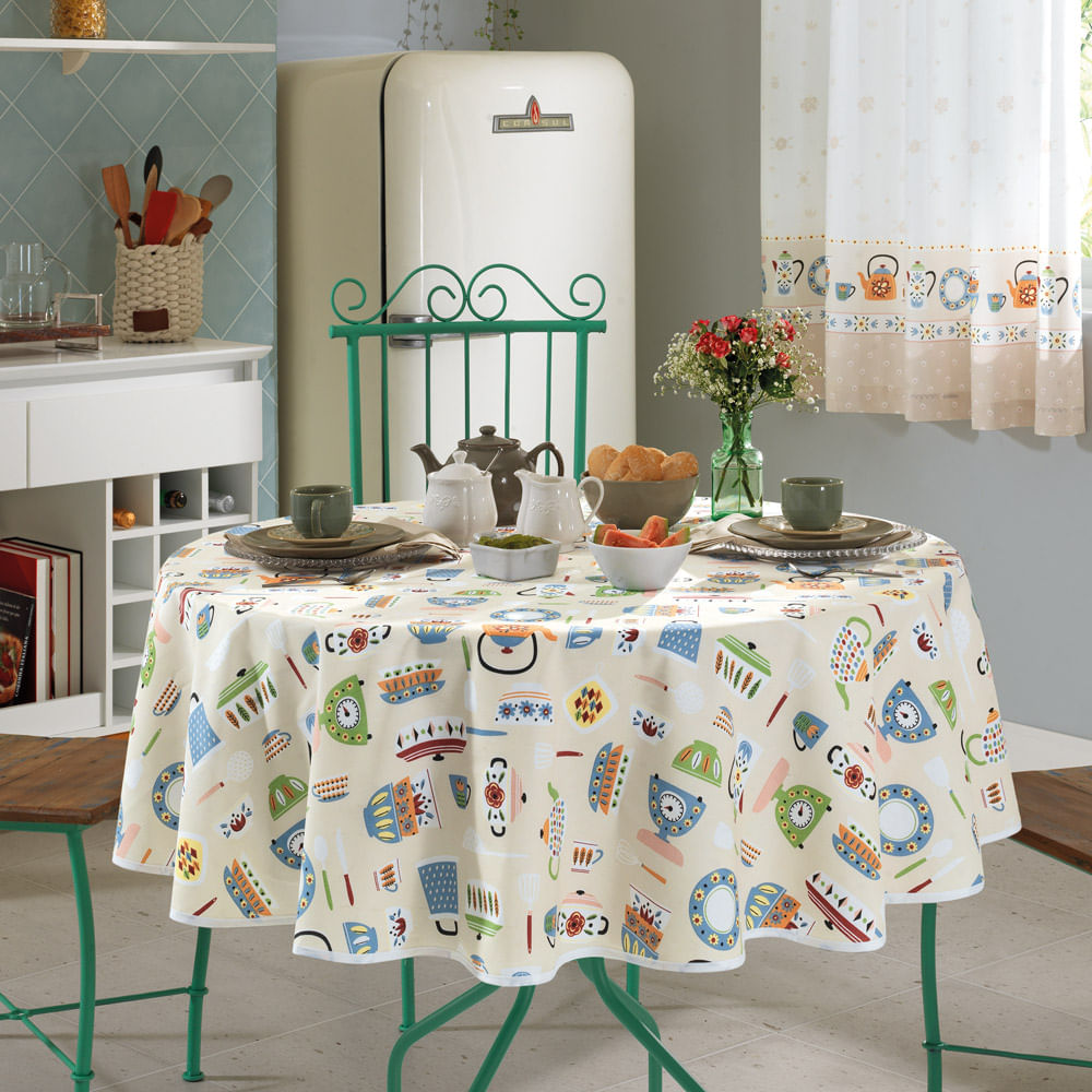 Toalha de Mesa 140X140 Dohler Clean Edilene