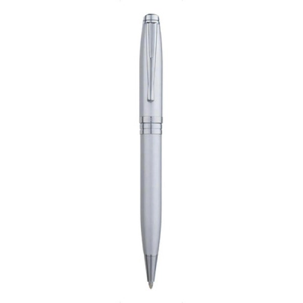 Encontraproduto.com.br - Caneta Esferográfica Crown Ref: Ex10004s Embaixador Prata