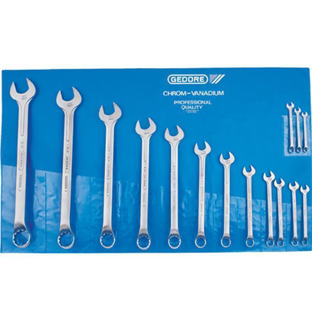 Encontraproduto.com.br - Jogo de Chave Combinada 06 A 32MM com 15 peças - 1B/15M - 002.603 - Gedore