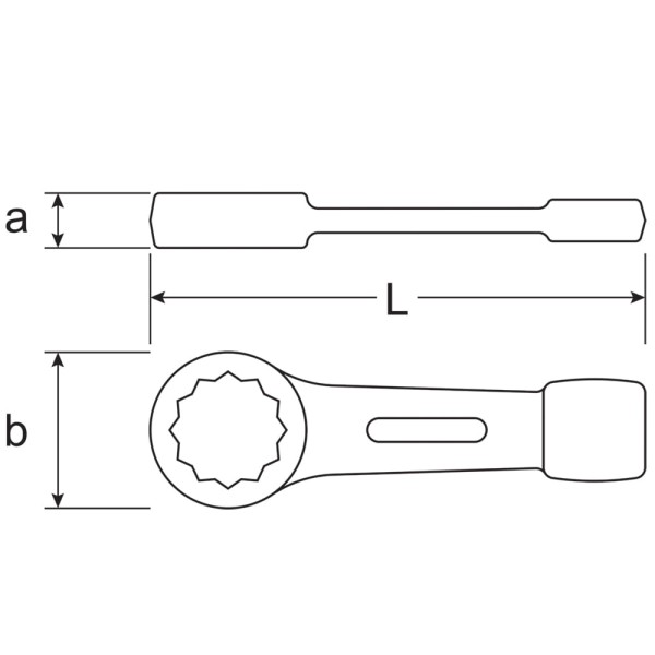 Encontraproduto.com.br - Chave Estrela De Bater 36mm Gedore 010.005
