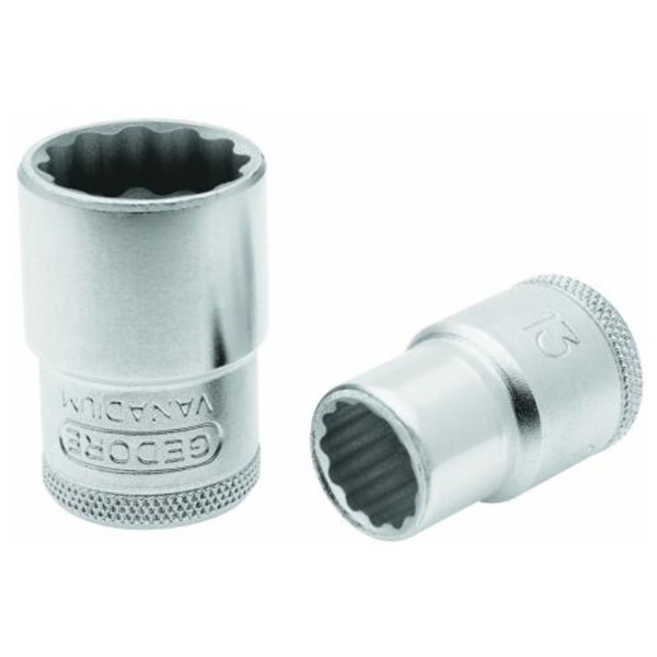 Encontraproduto.com.br - Soquete Estriado 1/2 Pol. 025 13/32 Pol. D19 Gedore