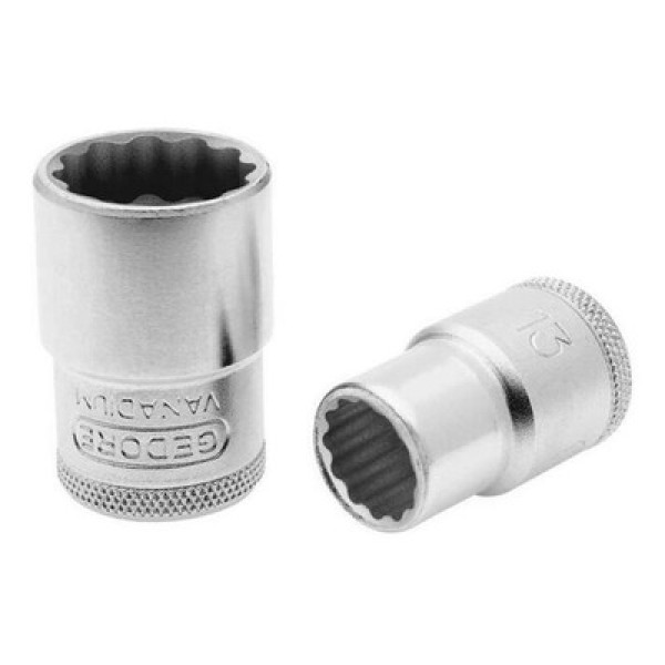 Encontraproduto.com.br - Soquete Estriado Gedore 015.165 Encaixe 1/2