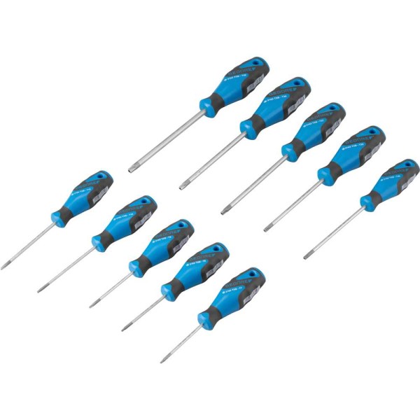 Jogo de Chave Torx com Guia e Cabo 10 Peças T7-T40 024940 - Gedore