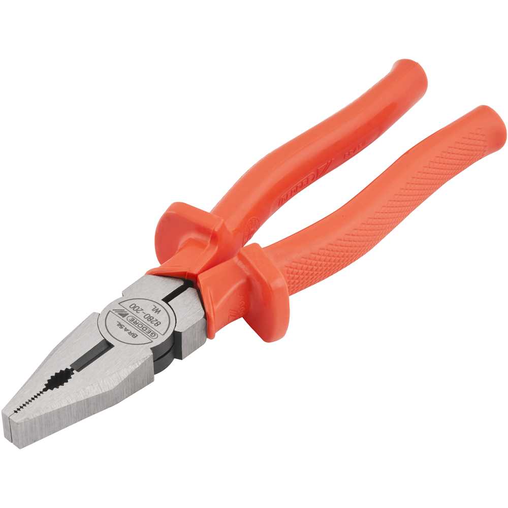 Encontraproduto.com.br - Alicate Universal 8´´ isolado - 029.400 -  Gedore