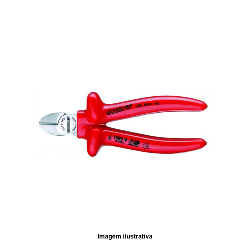 Encontraproduto.com.br - Alicate de Corte Diagonal VDE Isolado 6.1/2