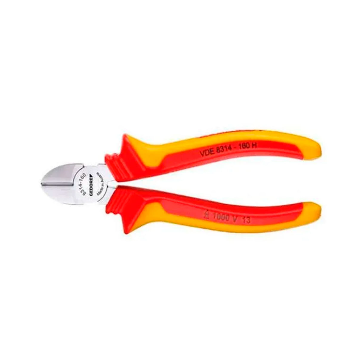 Encontraproduto.com.br - Alicate Corte Diagonal 5.1/2” Gedore 091.897 Isolado VDE