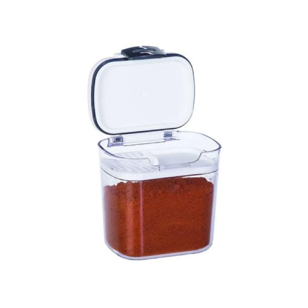Encontraproduto.com.br - Pote para mantimentos com dosador em plástico e silicone Progressive 320ml