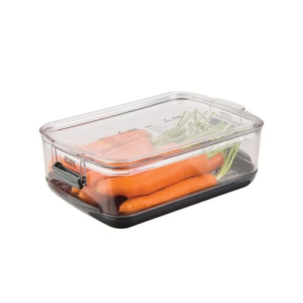 Encontraproduto.com.br - Pote para armazenar frutas e vegetais em plástico e silicone Progressive 2,28 litros