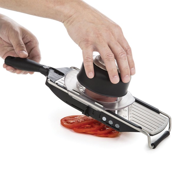 Encontraproduto.com.br - Fatiador Cortador com Cabo Profissional Preto Progressive