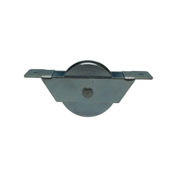 Encontraproduto.com.br - Roldana para portão 2.1/2 Tipo U Canal 5/8 pacote 1 unidade Aberta Tolemat