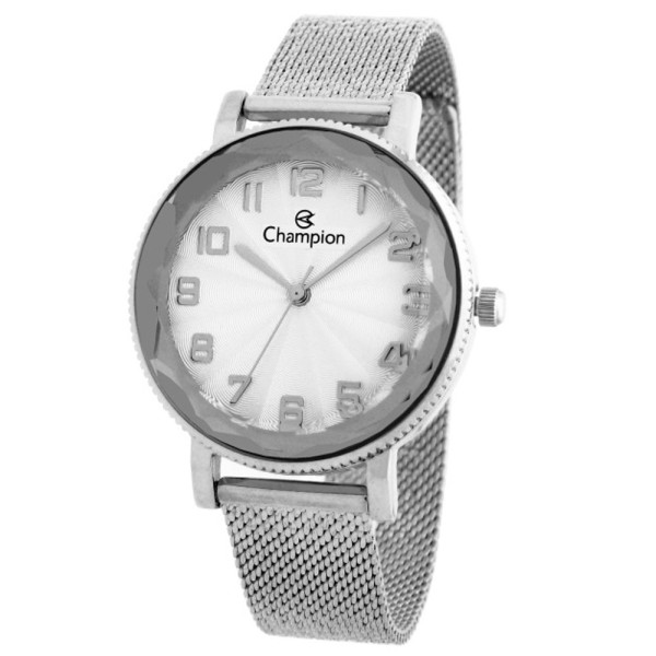 Encontraproduto.com.br - Relógio Feminino Champion CF24153Q Prata