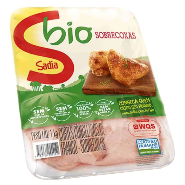 Encontraproduto.com.br - Sobrecoxa de Frango Sadia Bio 1kg