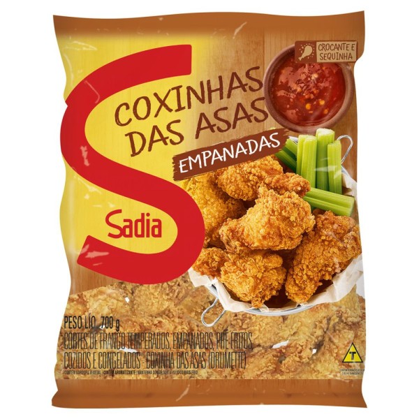 Encontraproduto.com.br - Coxinha da Asa de Frango Sadia Empanada 700g