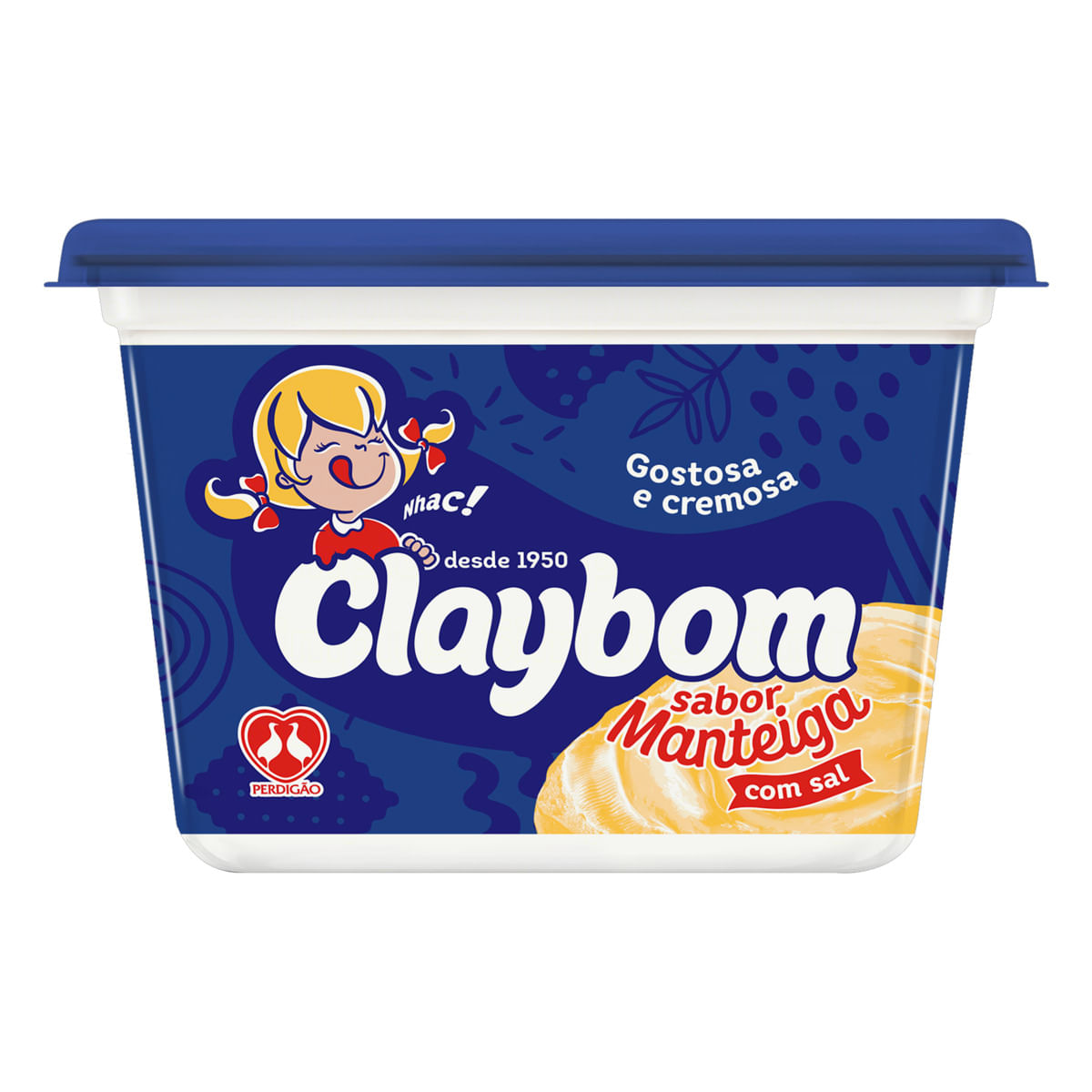 Encontraproduto.com.br - Margarina Claybom Sabor manteiga - Com sal Pote com 500g