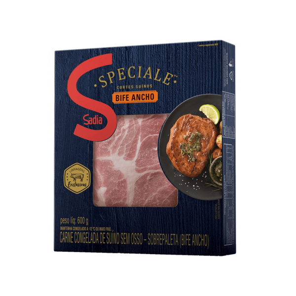 Encontraproduto.com.br - Bife Ancho Suíno Sadia Speciale Congelado 600g