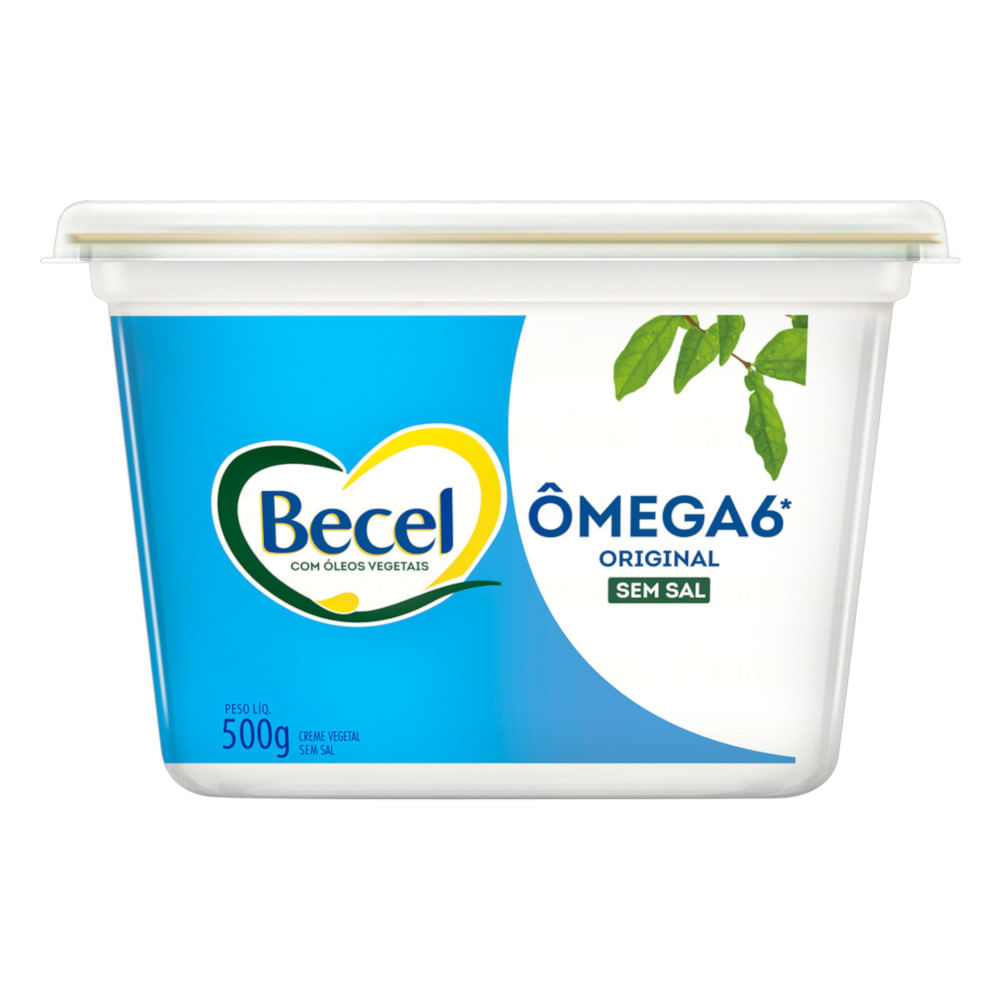 Margarina Becel Original Sem Sal 500g