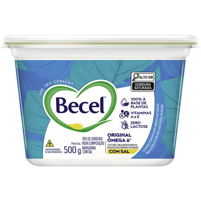 Encontraproduto.com.br - Margarina Becel Original com Sal Pote com 500g