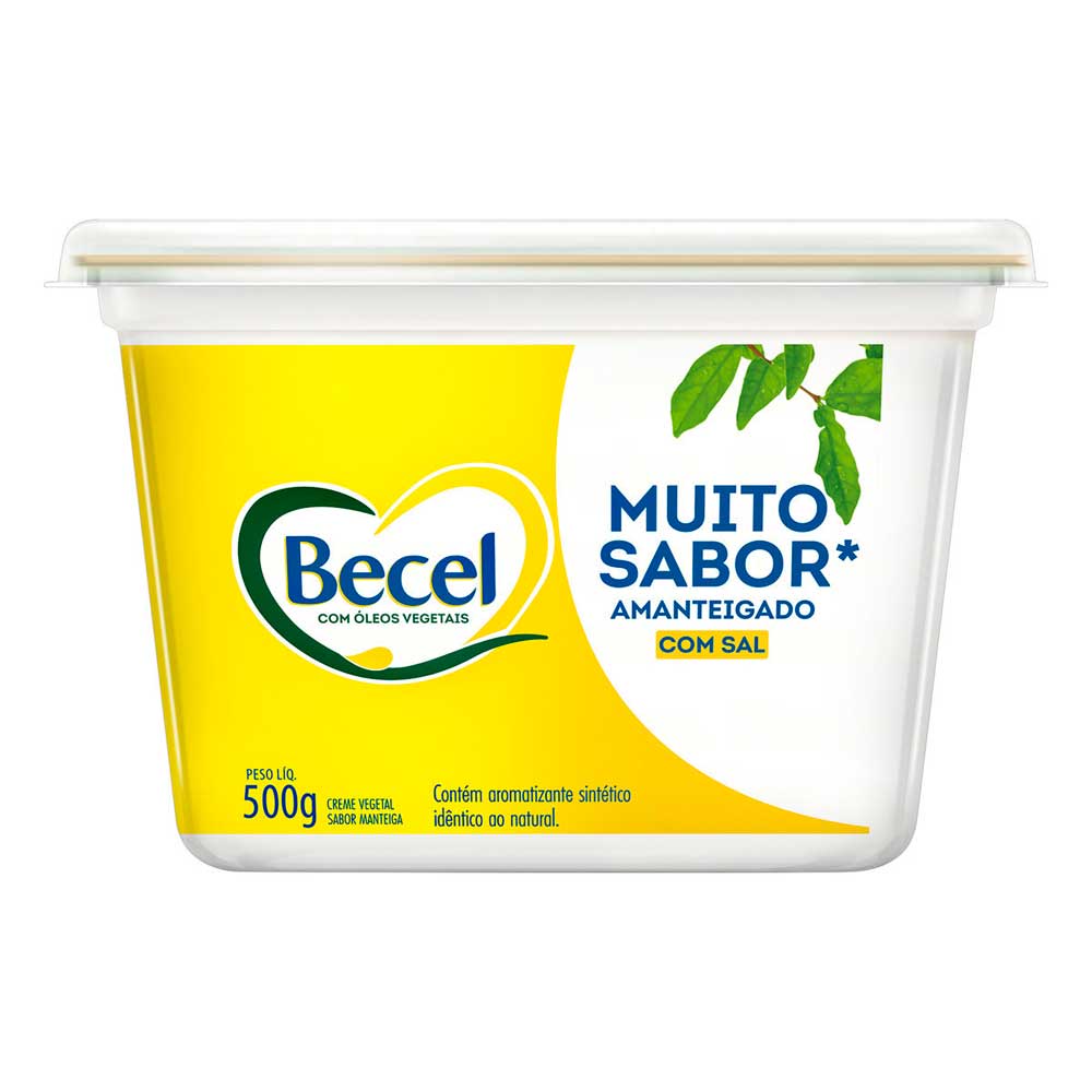 Margarina Becel Sabor Manteiga com Sal Pote com 500g