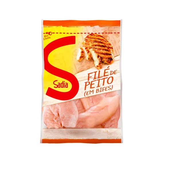 Encontraproduto.com.br - Filé De Peito Frango Bifes Em Sadia Iqf 1kg
