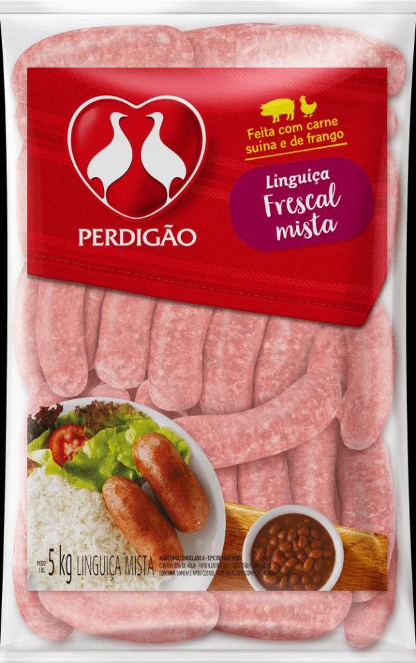 LINGUICA MISTA PERDIGAO PT KG
(PORCAO 500G)