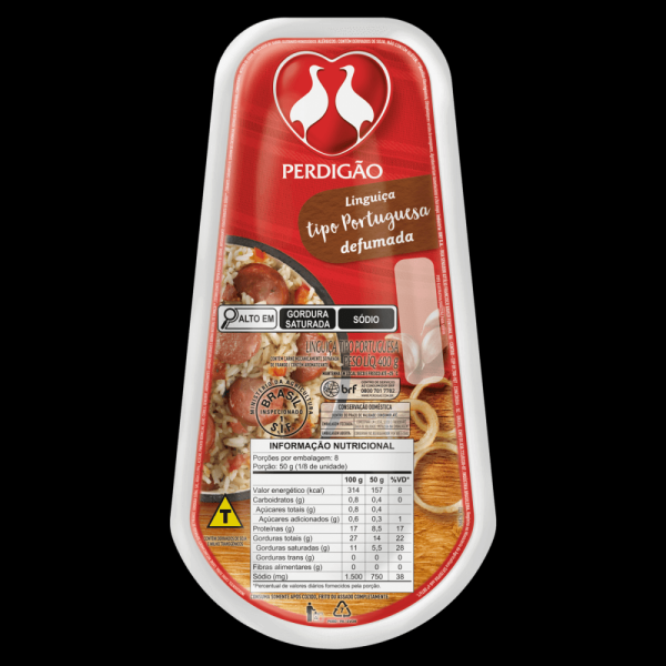 Encontraproduto.com.br - Linguiça Tipo Portuguesa Defumada Perdigão 400g