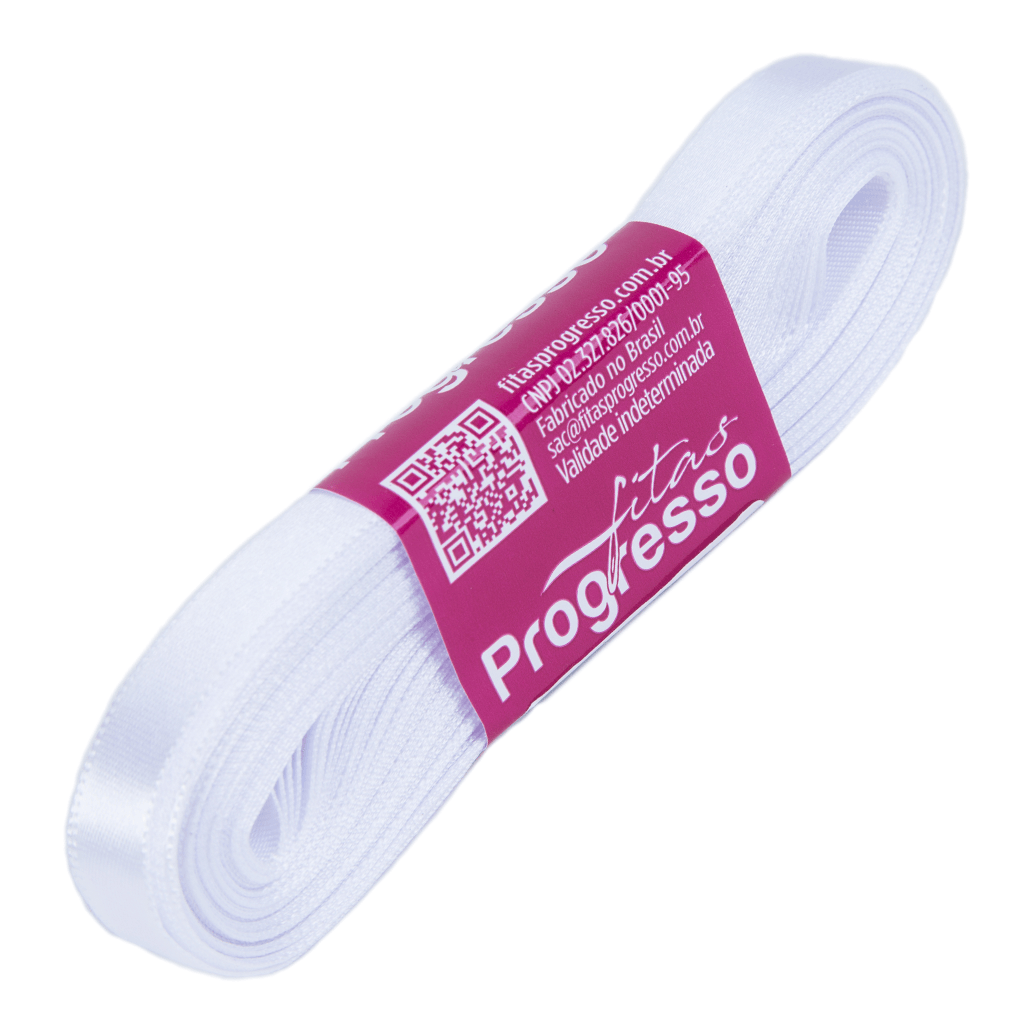 Encontraproduto.com.br - Fita de Cetim Face Simples CF 002 10m x 10mm - Fitas Progresso