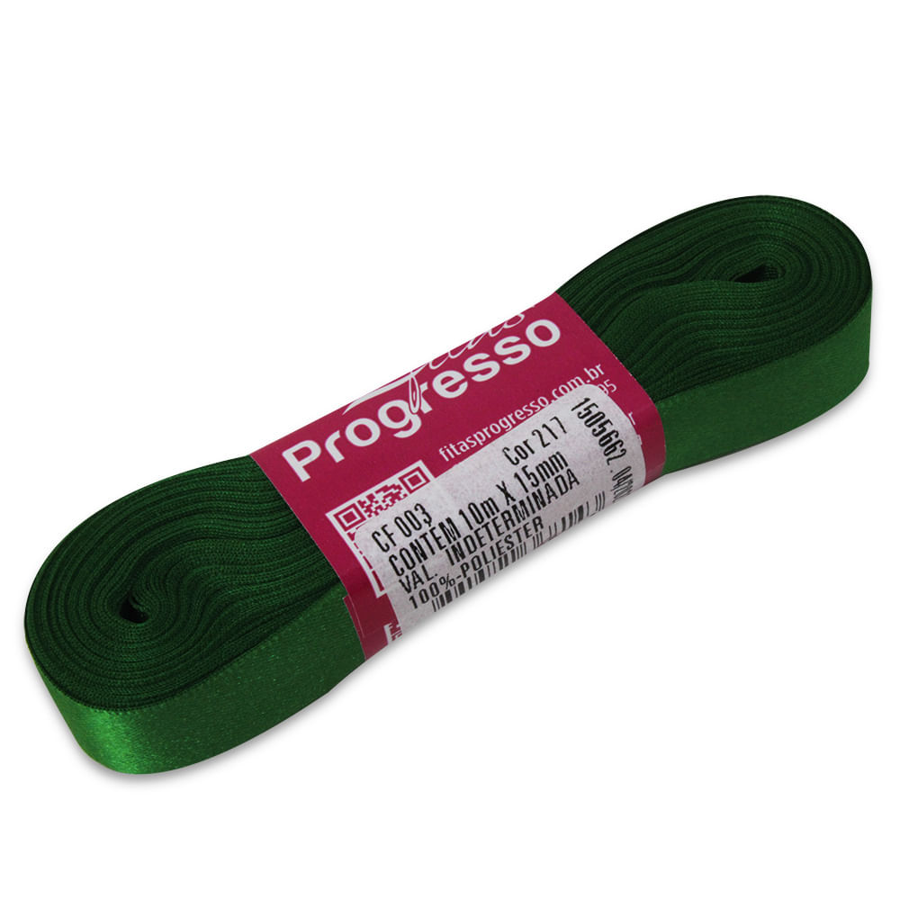 Encontraproduto.com.br - Progresso Fita Cetim N.03 Cor 217 Vrde B C/10