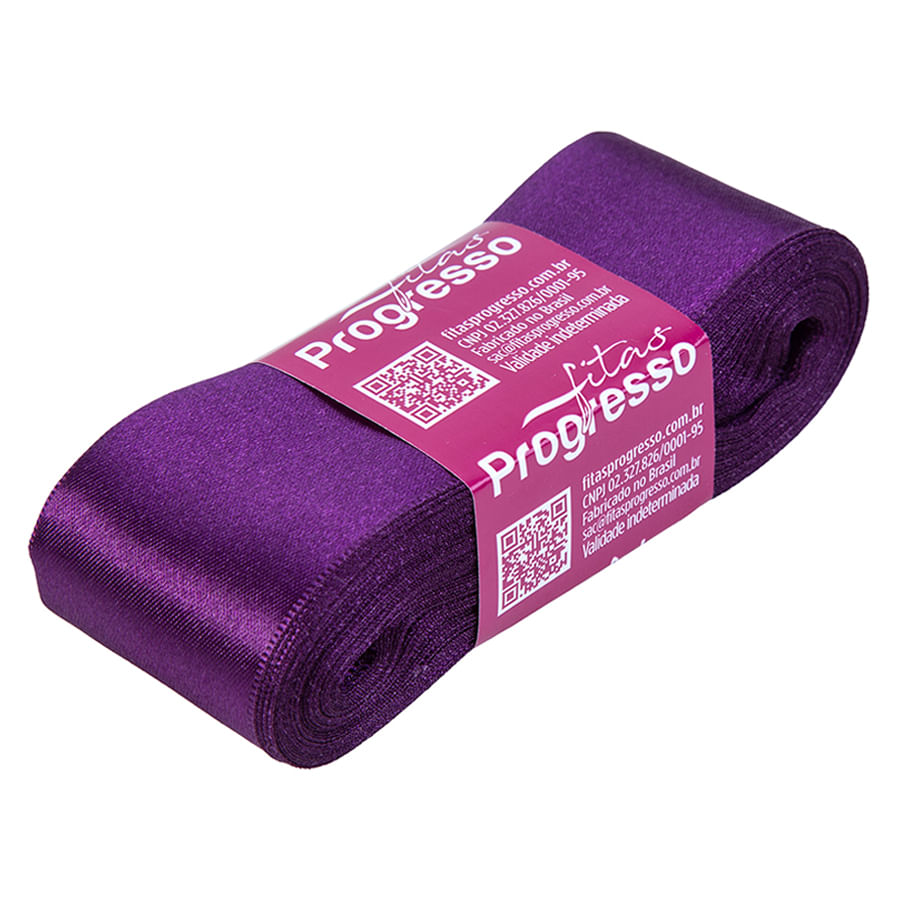 Encontraproduto.com.br - Fita de Cetim Violeta 38mmx10m CF009 COR675 PROGRESSO