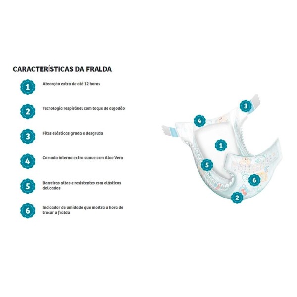 Encontraproduto.com.br - Fralda Bummis Magics XXG com 54un