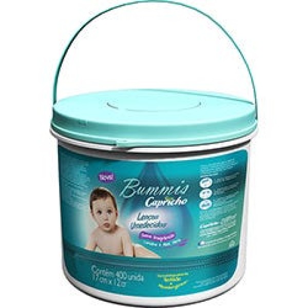 Encontraproduto.com.br - Lenços Umedecidos Bummis Balde C/400
