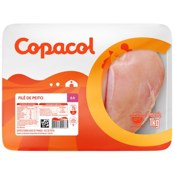 Filé de Frango Copacol Bandeja 1kg