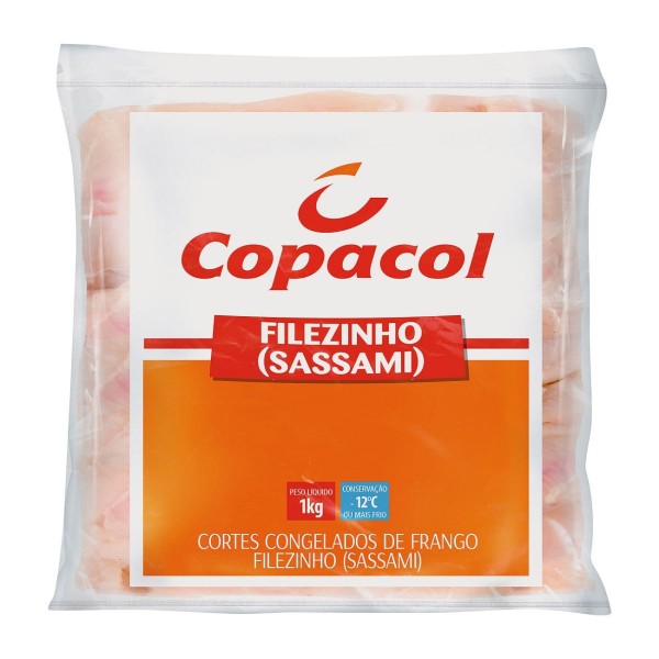 Encontraproduto.com.br - Filezinho Sassami Copacol Congelado Pacote com 1kg