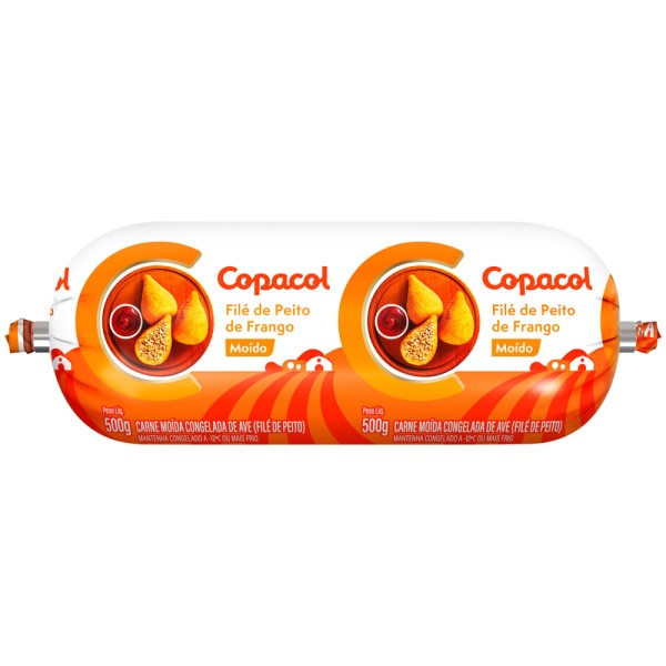 Encontraproduto.com.br - Carne Moída de Peito de Frango Congelada Copacol 500g