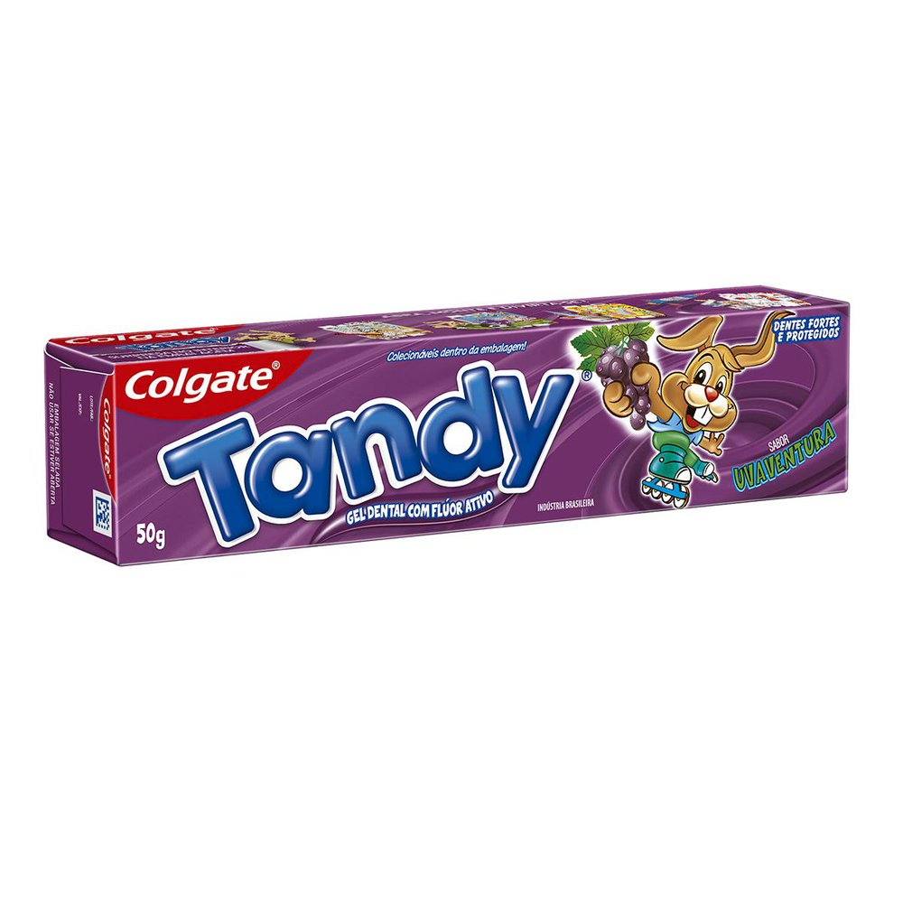 Encontraproduto.com.br - Gel Dental Tandy Uva - 50G