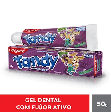 Encontraproduto.com.br - Gel Dental Tandy Uva - 50G