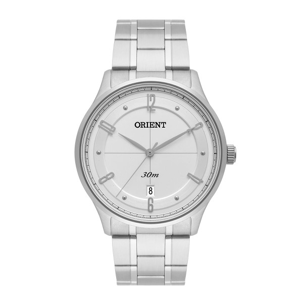 Encontraproduto.com.br - Relógio Orient Masculino Prata Analógico MBSS1292 S2SX