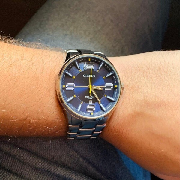 Encontraproduto.com.br - Relógio Masculino Orient MBSS1307 D2SX Prata