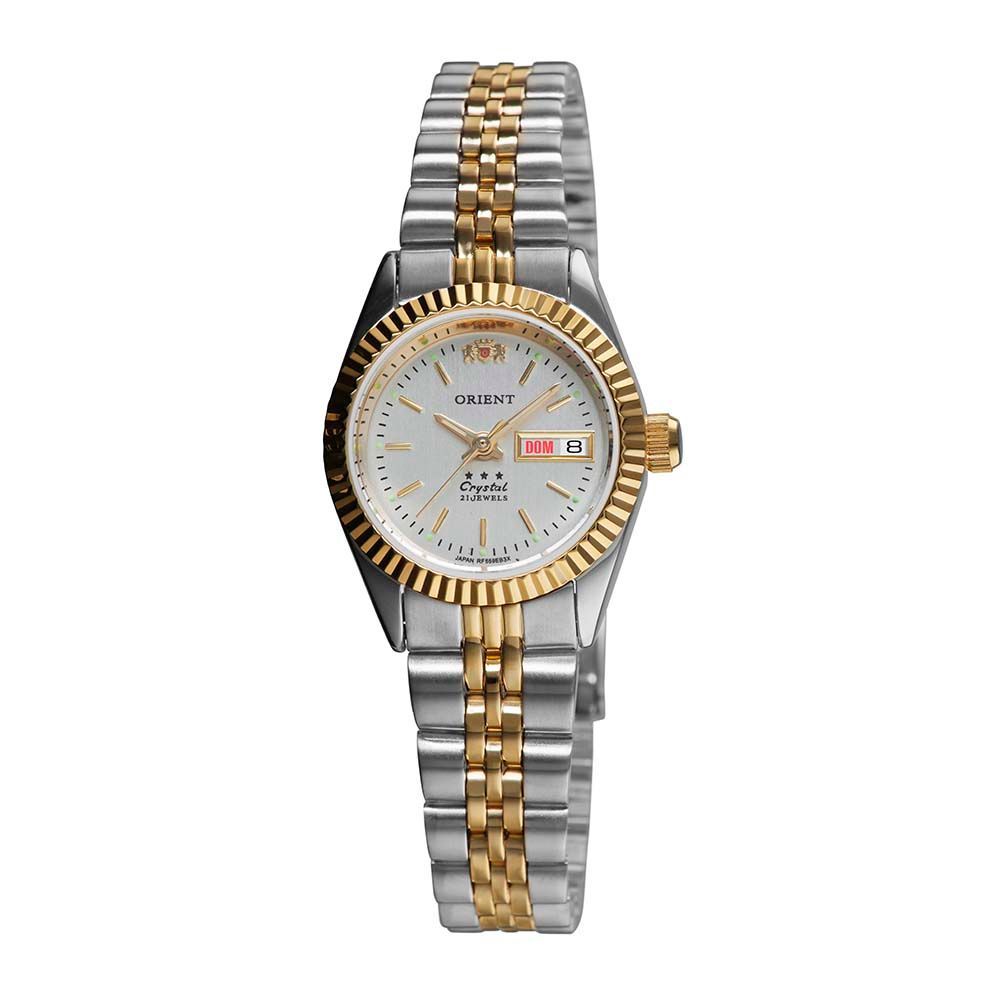 Encontraproduto.com.br - Relógio Orient Feminino Ref: 559eb3nh B1sk Clássico Bicolor Automático