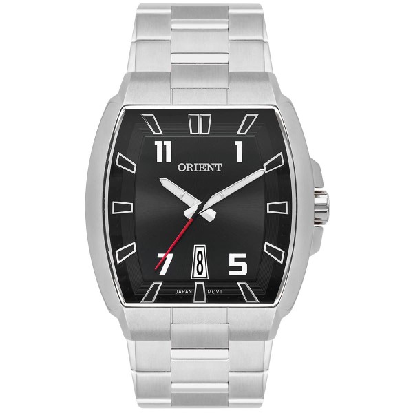 Encontraproduto.com.br - Relógio Orient Masculino Ref: Gbss1054 P2sx Retangular Prateado