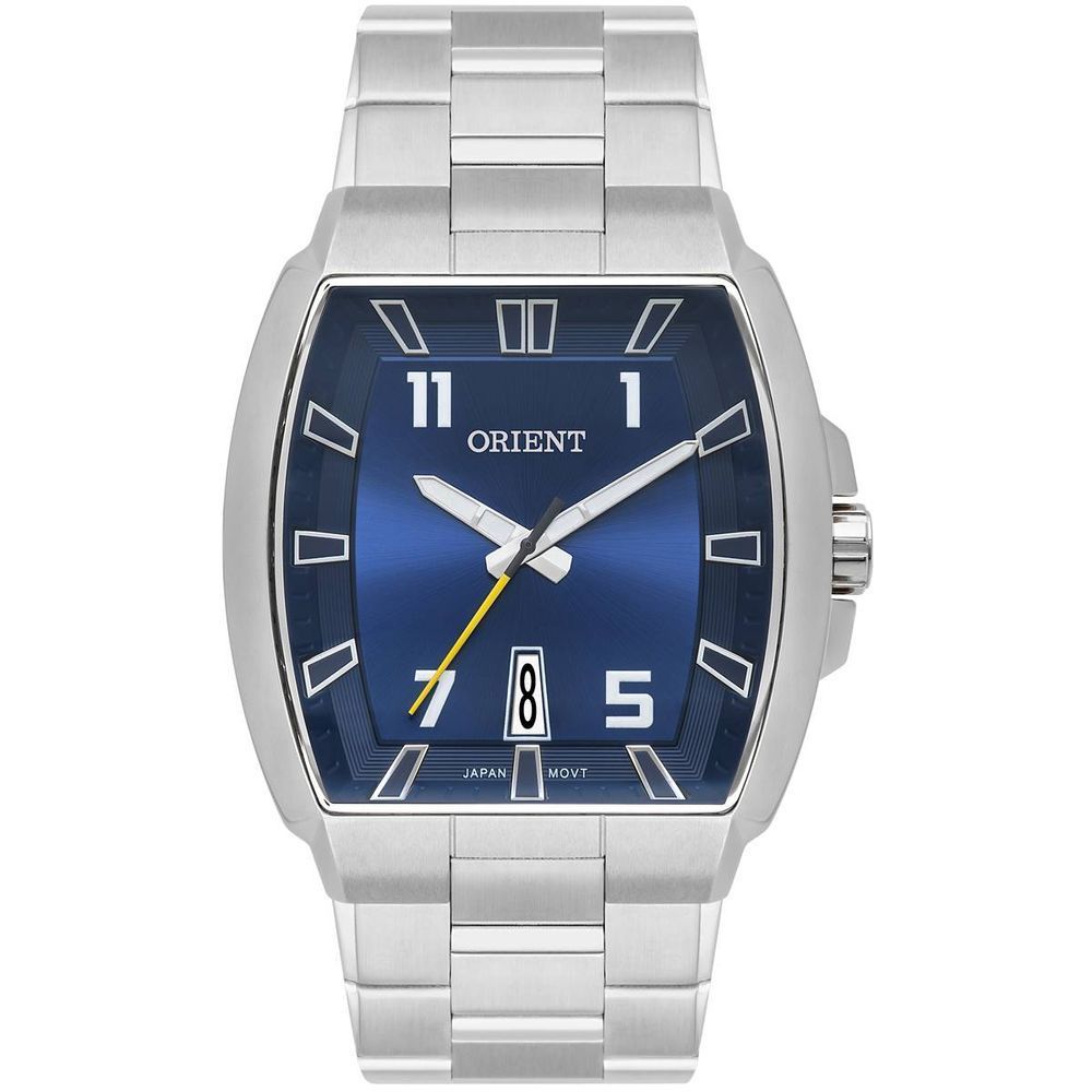 Encontraproduto.com.br - Relógio Orient Masculino Ref:Gbss1054 D2sx Retangular Prateado