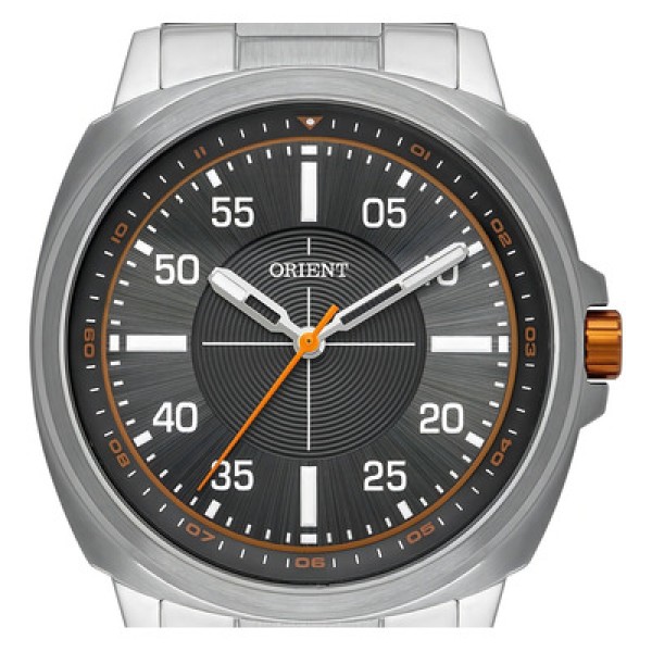 Relógio Orient Masculino Ref: Mbss0006 G2sx Casual Prateado