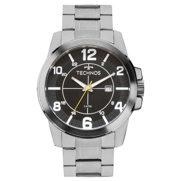 Encontraproduto.com.br - RELÓGIO TECHNOS MASCULINO RACER 2115MGR/1P - PRATA Único