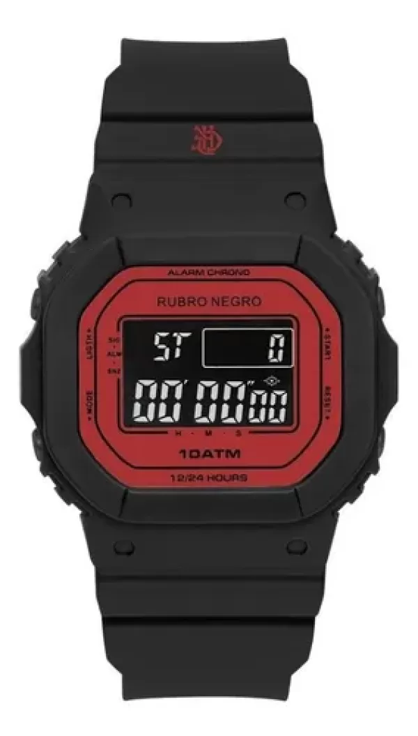 Relógio Times De Futebol Masculino Flamengo Preto - FLA0300JA/8R