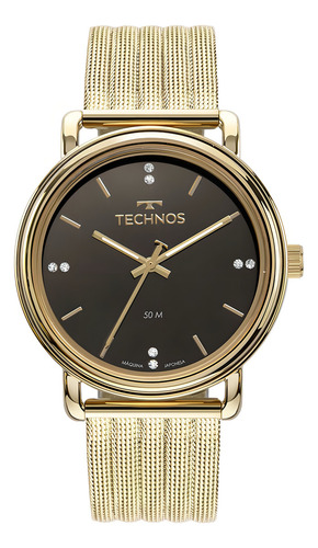 Relógio Technos Feminino Style Dourado - 2039DX/1P