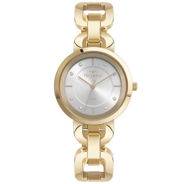 Encontraproduto.com.br - Relógio Technos Feminino Elos Dourado - 2035MWM/1K